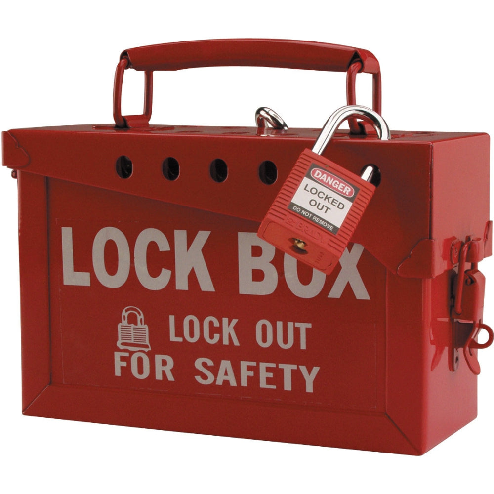 Red Group Lockout Box Red Group Lockout Box